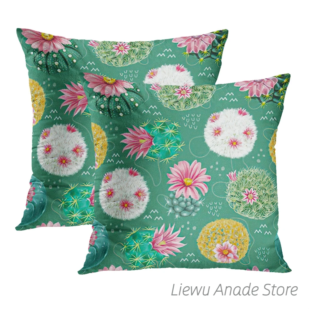 Наволочки с орхидеями и бабочками 45 х45 см 2 шт. |