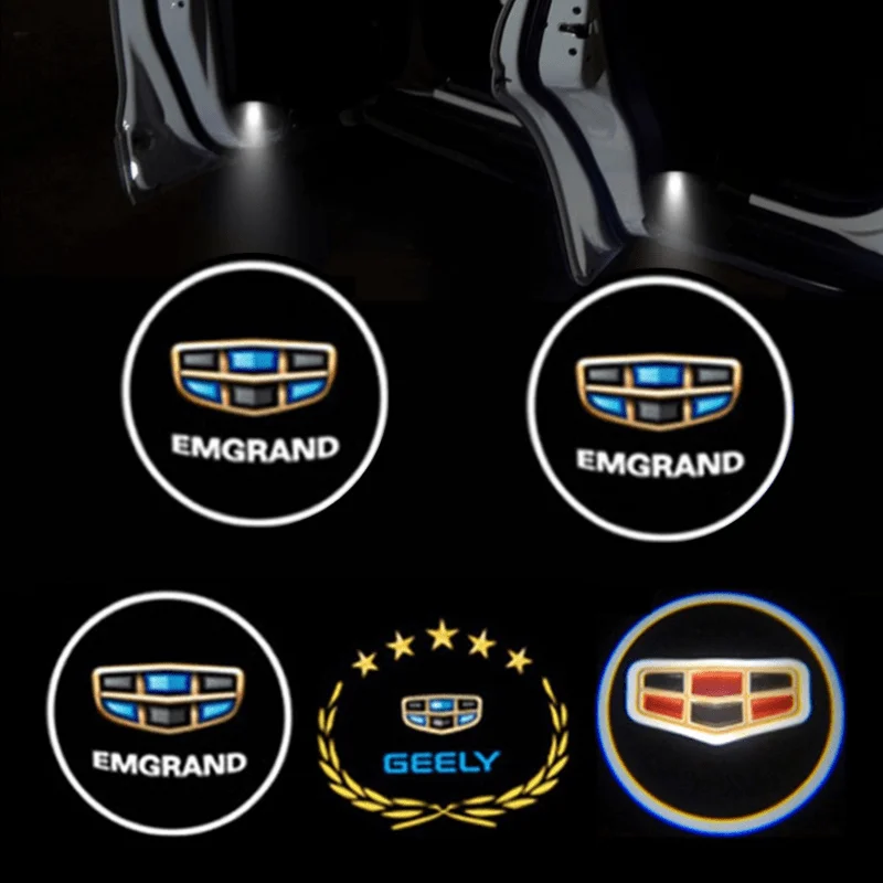 Led-проектор для Geely Emgrand X7 MK Panda CK Binray Coolray SX11 Atlas EC7 EV7 EV8 GC5 EX7 KC GX7