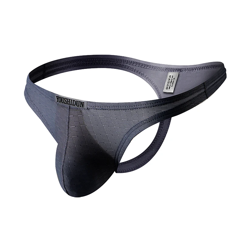 CLEVER-MENMODE 3x Men G String Underwear Sexy Underpants Thong Tanga Panties Bikini Bulge Penis Pouch See Through Undies T-back