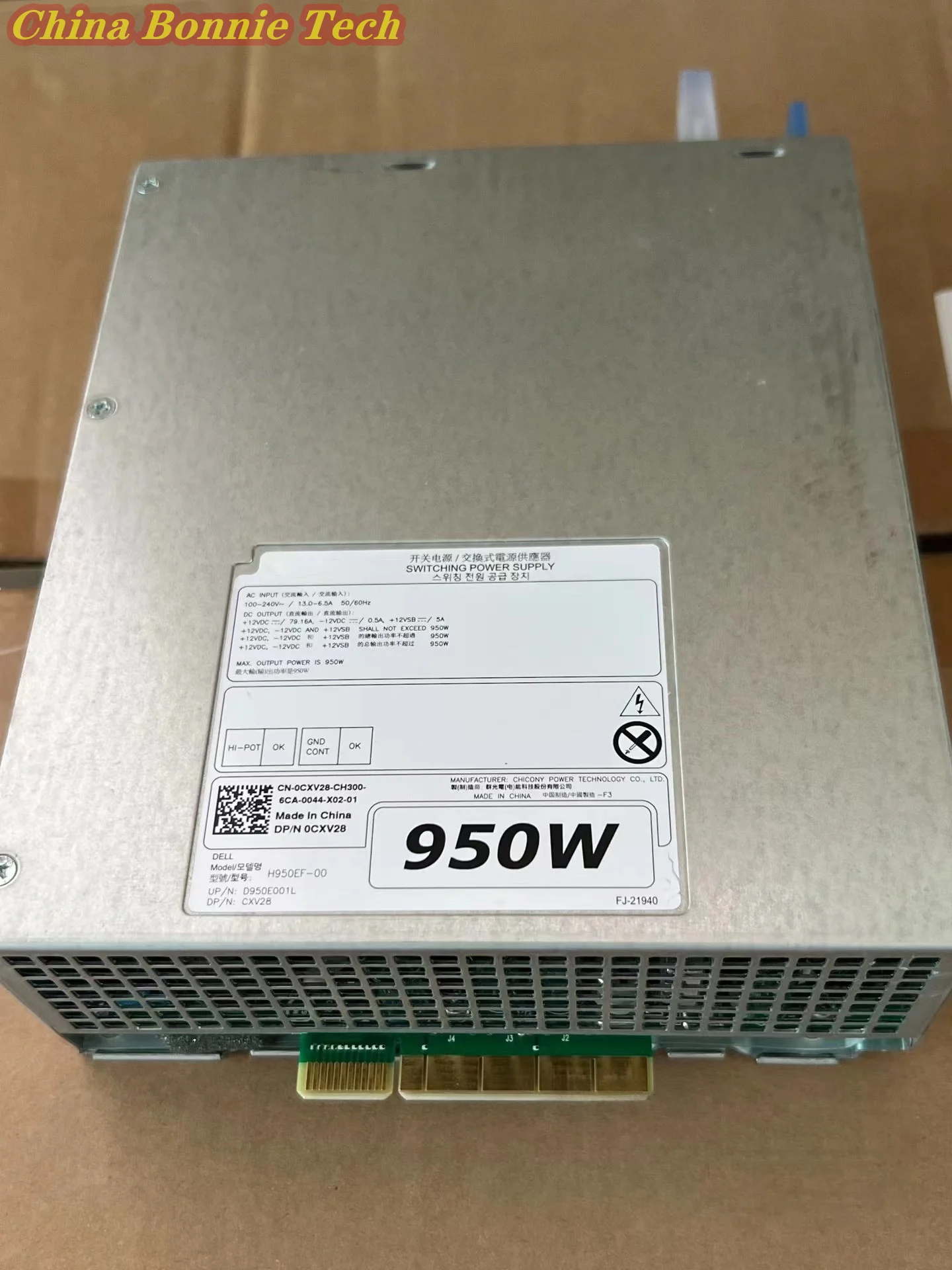 H950EF-00 для DELL T5820 T7820 T7920 950W источник питания