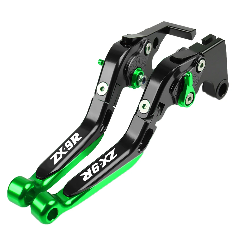 

ZX-9R 2000-2003 2001 2002 Motorcycle Adjustable Extendable Folding Brake Clutch Levers Brakes Handlebar For Kawasaki ZX9R ZX 9R