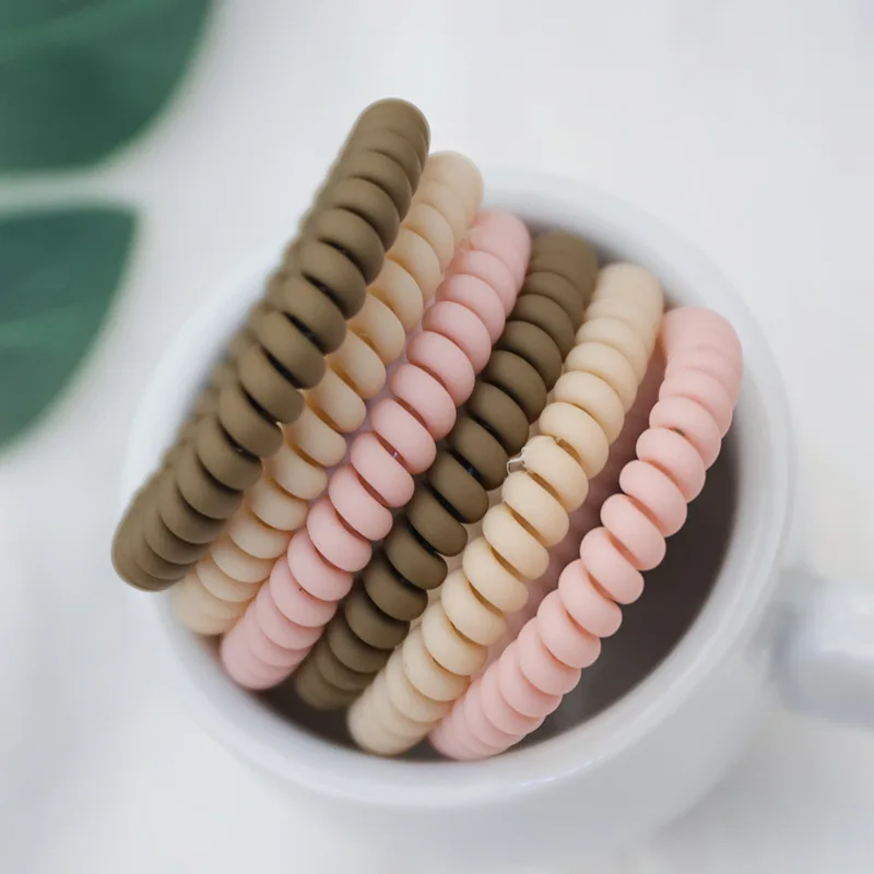 Paint Matte Elastic Bands Girls