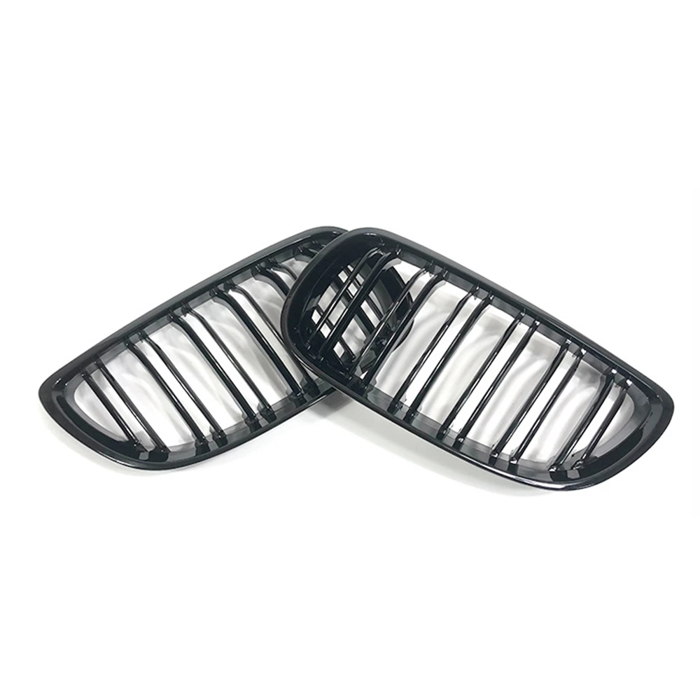 Передний бампер решетка почек для BMW E92 E93 M3 2006-2009 глянцевая черная двойная