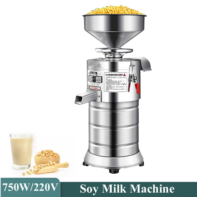 

Коммерческая стандартная машина для производства соевого молока из нержавеющей стали, 220 В, электрическая машина для изготовления шлама, отдельная машина для соевого молока