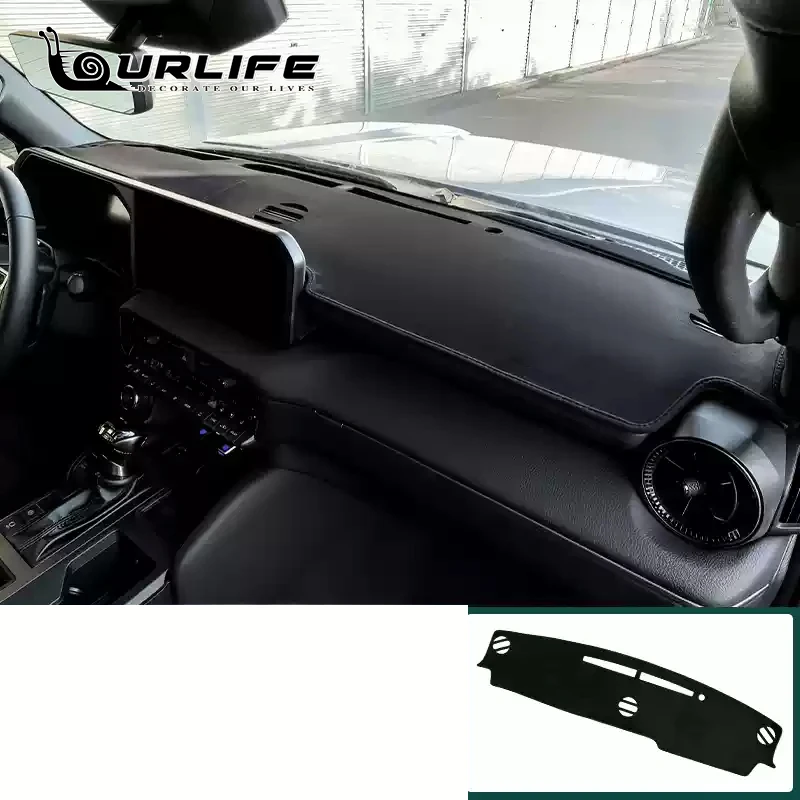 

Для Toyota Land Cruiser 250 Prado LC250 2024 2025, коврики для приборной панели, избегающие световых накладок, чехол с защитой от УФ-лучей, аксессуары для ковров