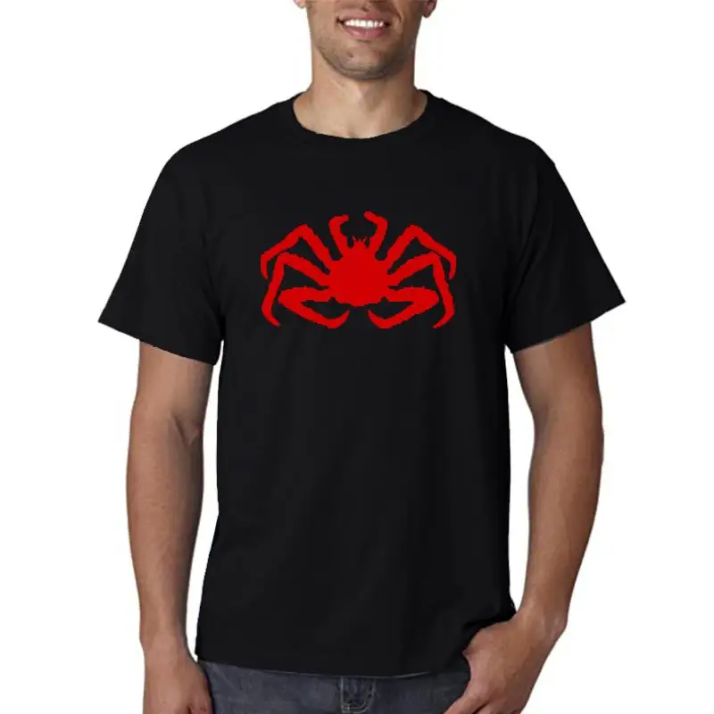 

Title: KING CRAB T-SHIRT Fishinged Fisher Rod Pole Bone Huntinged River Sea and Line O Neck Short Sleeves Boy Cotton Men