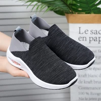 slip on wedge platform sneakers new fashion casual sports shoes women mesh breathable womens vulcanized shoes zapatos de mujer