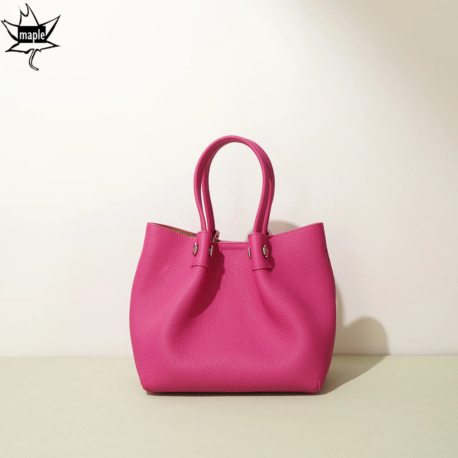 Простая сумка-шоппер в японском и корейском стиле трапециевидная Сумка-тоут