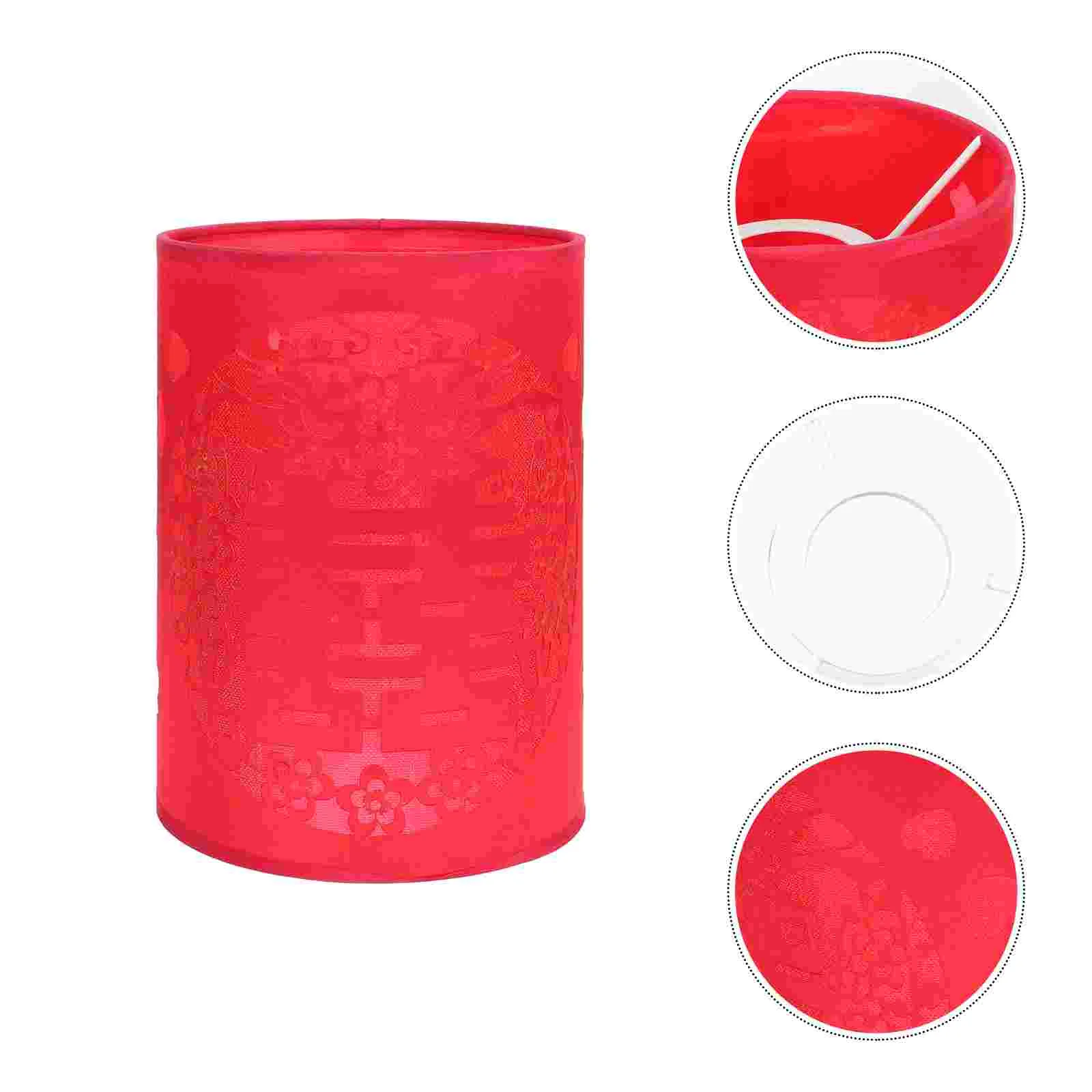 

1Pc Chinese Cloth Lampshade Cover Accessory Wedding Lampshade Home Lampshade for Decor Wedding