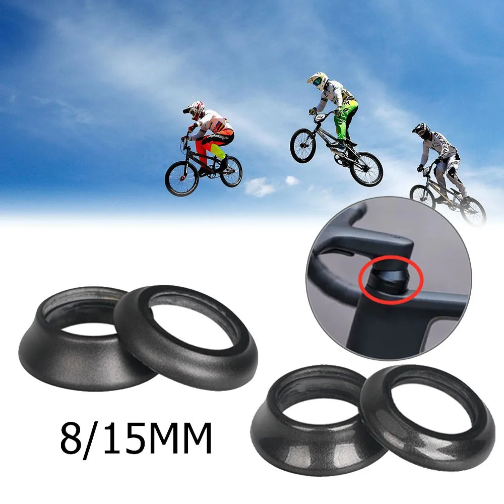 

1-1/8" Carbon Fiber Bicycle Headset Spacer Gloss/Matte Cycling Bike Steerer Tube Conical Washers Accessories For 28.6mm Fork