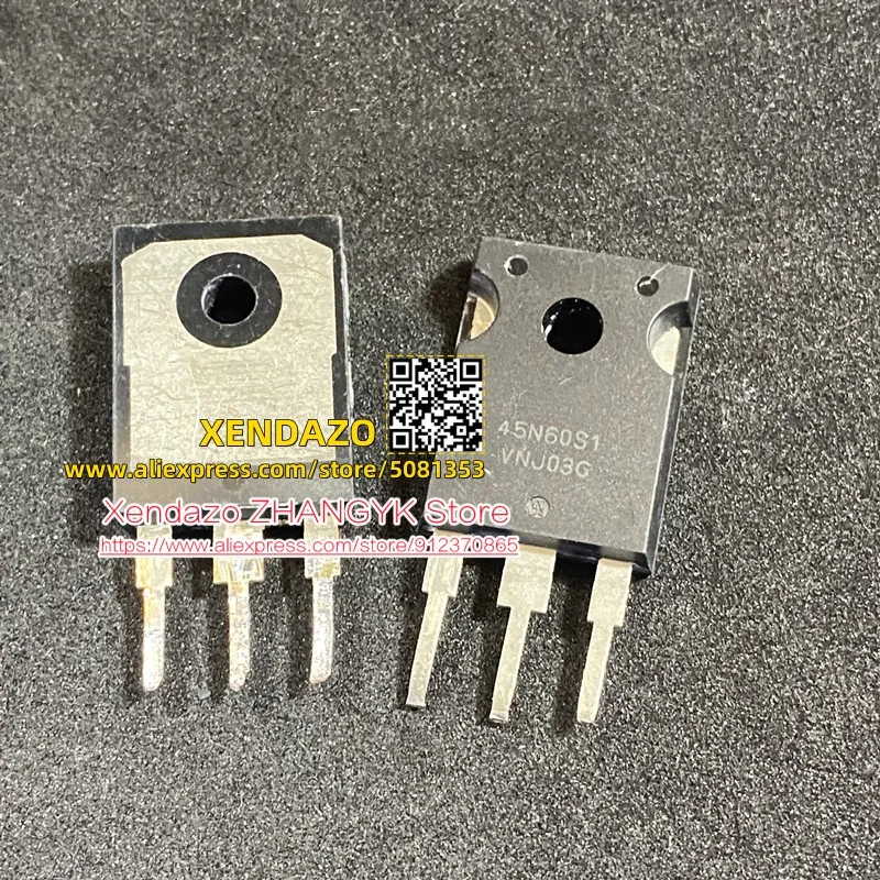 Оригинал (10 шт.) 45N60S1 45N60FL NGTB45N60S1WG IGBT MOSFET 45A 600V TO-247 Оригинал (10 шт.) 45N60S1 45N60FL NGTB45N60S1WG IGBT MOSFET 45A 600V TO-247
