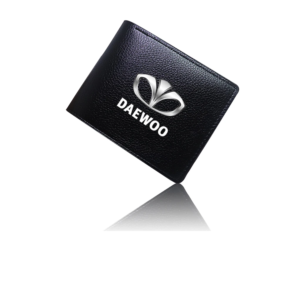 Автомобильный кожаный кошелек посылка отделением для карт daewoo aventra Aveo Дамасская