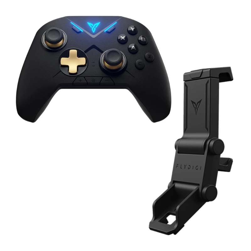 

51BE вадер2 беспроводной контроллер соматосенсорный геймпад держатель зажим 6-осевой движение двойной мотор вибрация