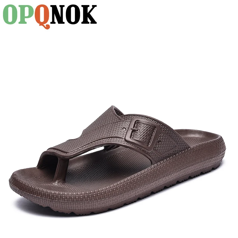 

OPQNOK Brand Fashion Men Shoes Summer House Eva Slides Beach Waterproof Casual Sneakers Designer Clogs Flip Flops Men Slippers