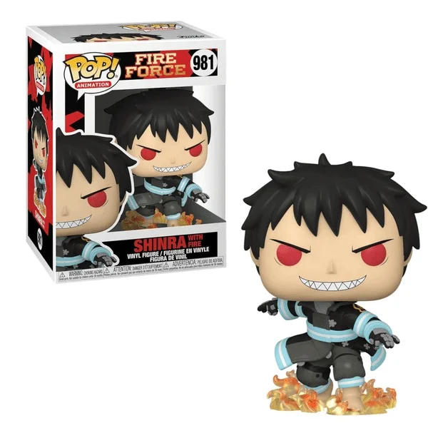 Funko Pop Fire Force - Shinra с Fire 