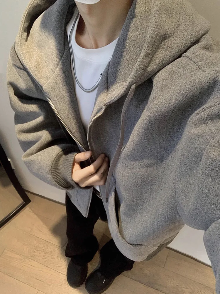 Короткая шерстяная куртка Cleanfit мужская осенне-зимняя высококачественная