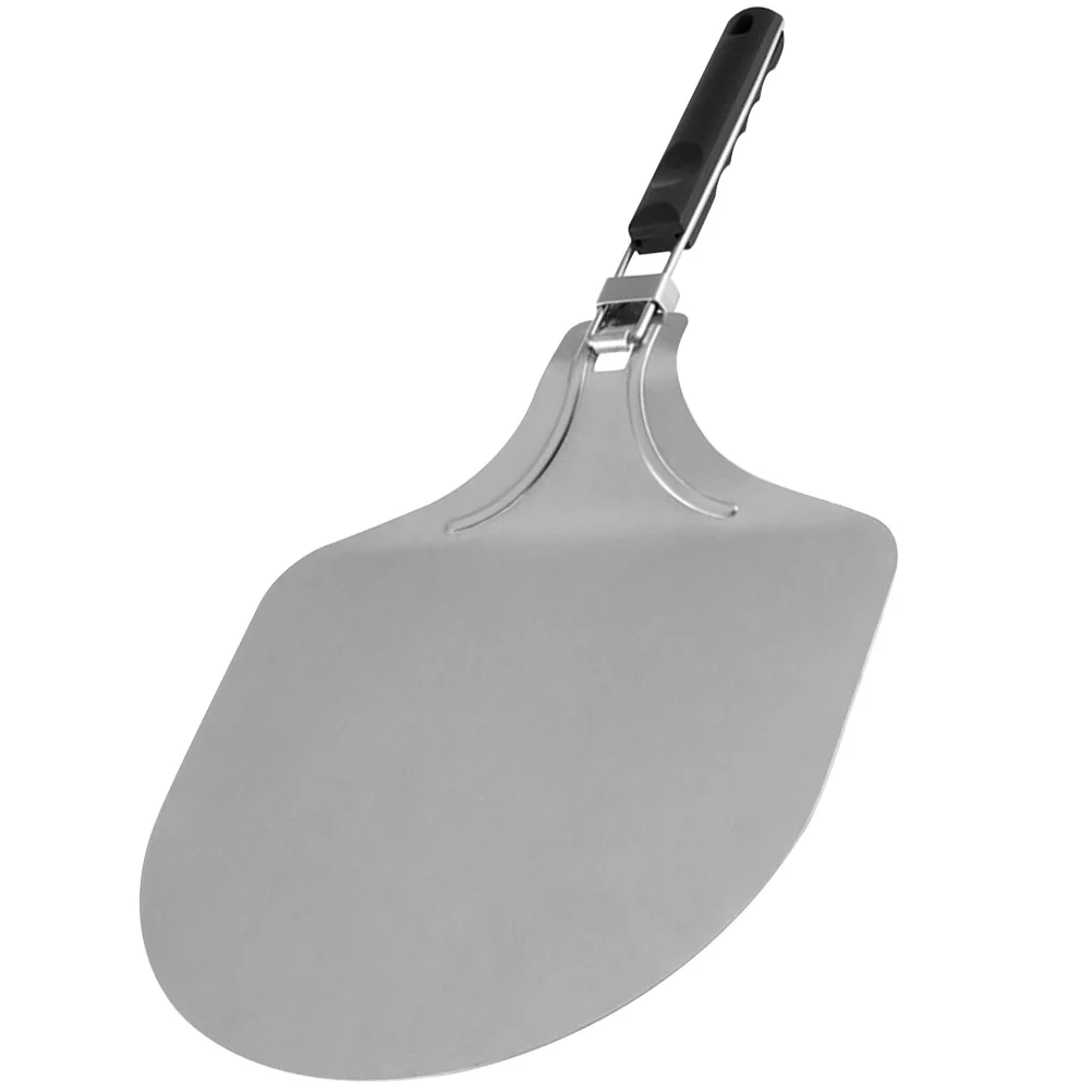 

Pizza Peel Paddle Oven Folding Spatula Cake Baking Lifter Tool Turning Metal Transfer Kitchen Handle Board Accessory Spade Pan