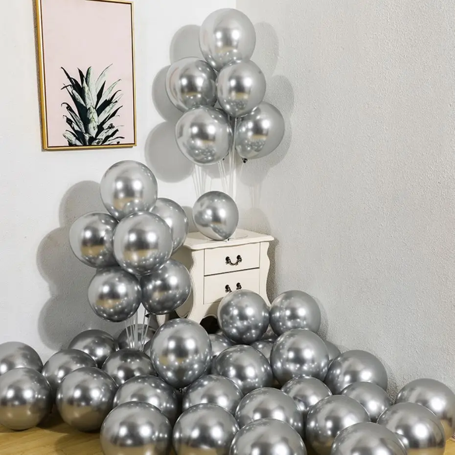 Латексные шары 5 дюймов набор из 10 штук