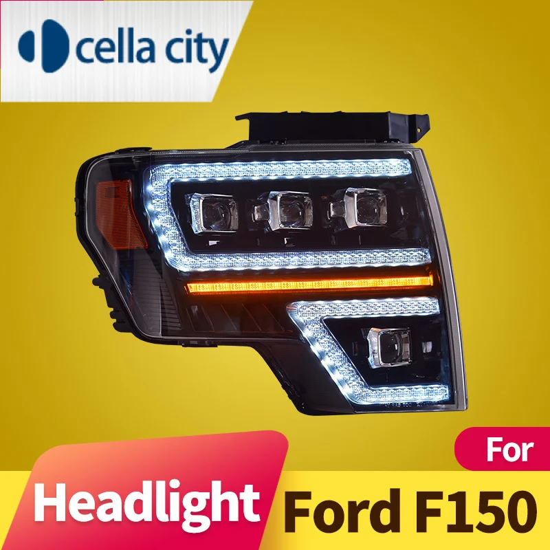 

Headlight Assembly For Ford F150 2009-2014 Ford F150 Full LED Light Source LED DRL LED turn signal LED low beam LED high beam