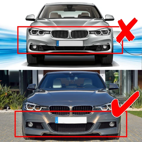 Передний бампер автомобиля, спойлер, диффузор для губ для BMW F30 3 серии M Sport 2012-2018, сплиттер, защита для губ, комплекты кузова, черный/углеродный вид