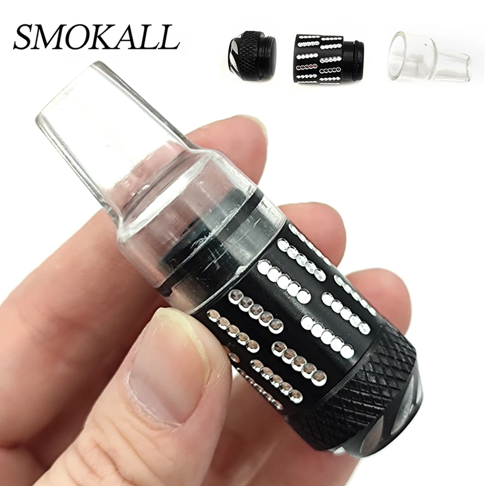 1 шт. курительная трубка с пластиковой насадкой аксессуары для выделения дыма