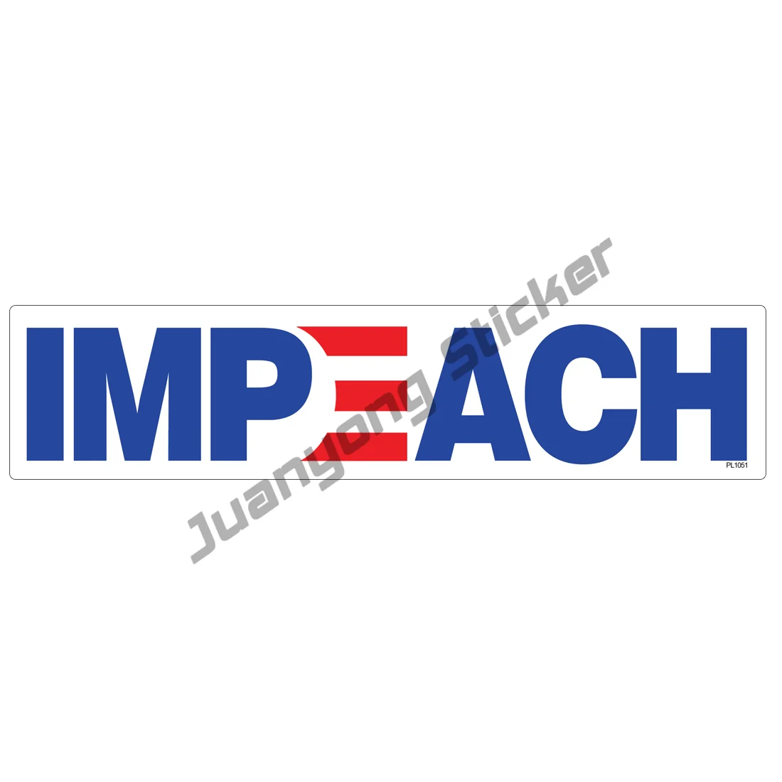 

Impeach Biden Sticker - Bumper Car Truck Vinyl Decal MAGA President Joe Bodywork Front Windshield Suv Decoration Refit Sticker