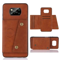 poco x3 pro x 3 nfc x4 gt flip case leather card slot phone holder back panel for xiaomi mi poco m4 pro 5g case poco f3 f4 4 m3