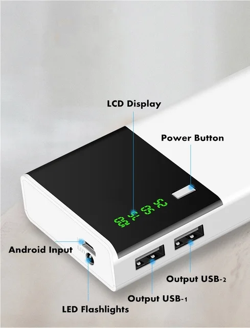 Hot Sale 80000mAh Portable Phone Power Bank External Battery Charging PD 20W External Battery Charger For Xiaomi IPhone Samsung 6