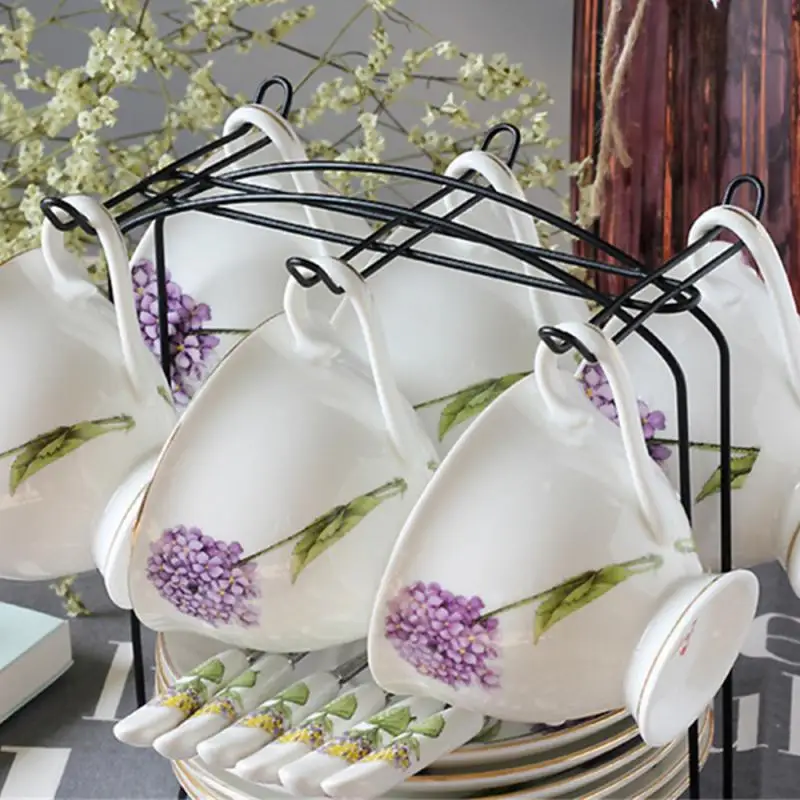 

Kitchen Storage Rack Anti-corrosion Storage Plates Mug Cups Shelf Hanging Cup Holder Cup Holder Display Home Kitchen