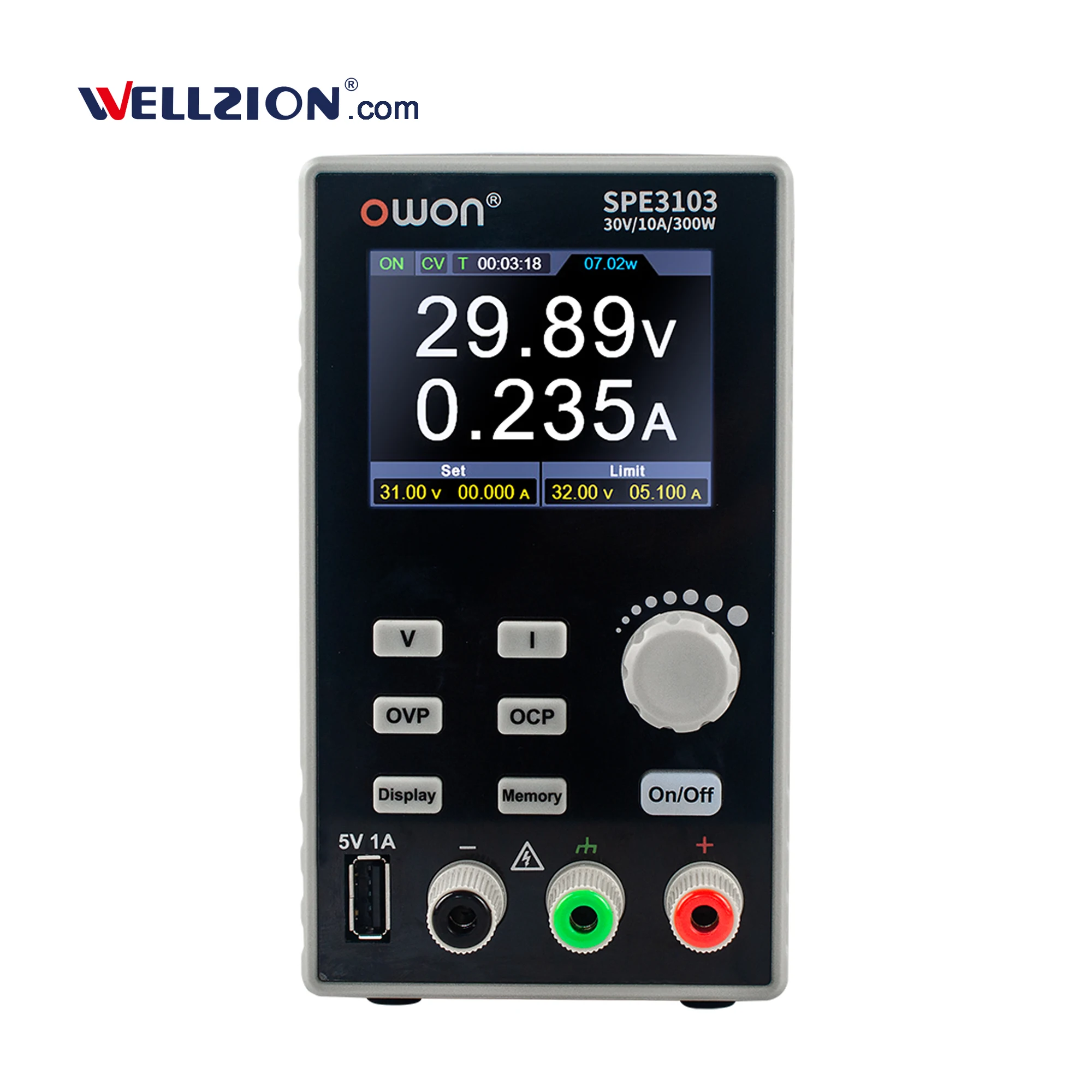 

SPE6053 60V 5A 300W 1 Channel Programmable Power Supply