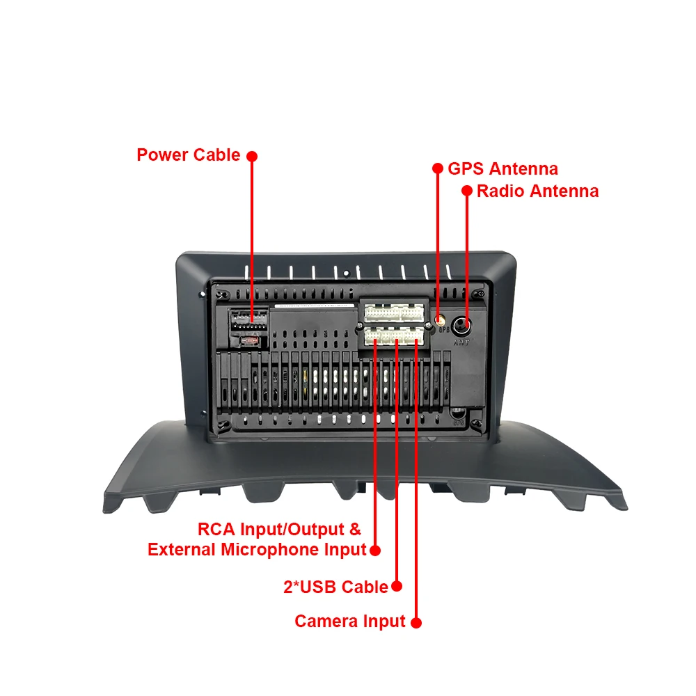 EzoneTronics CarPlay Android радио для Renault Megane2 2004-2008 HD GPS навигация Bluetooth USB плеер