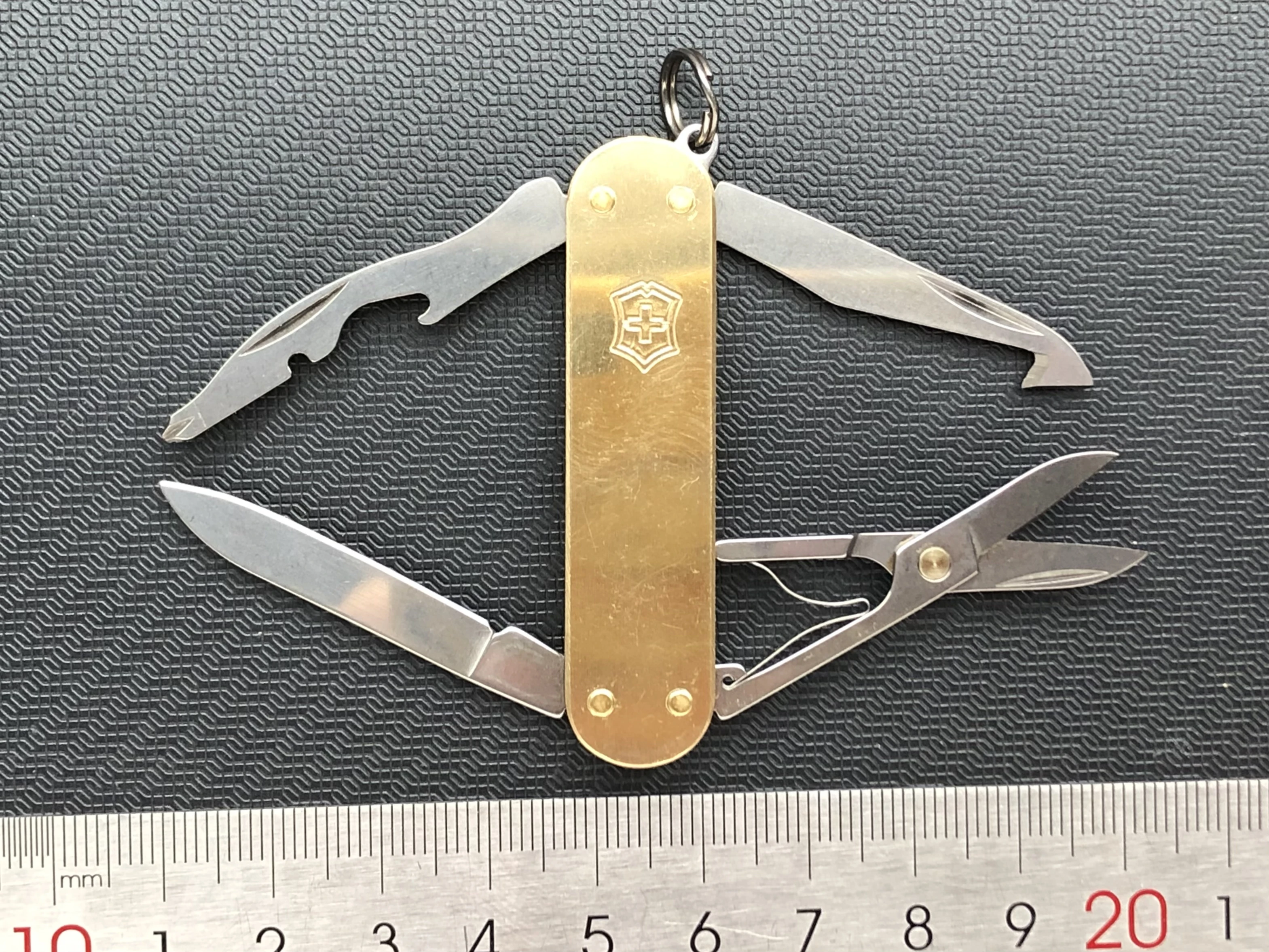 

Custom VICTORINOX 58MM Swiss Army Knife Copper Handle 0.6363 Rambler
