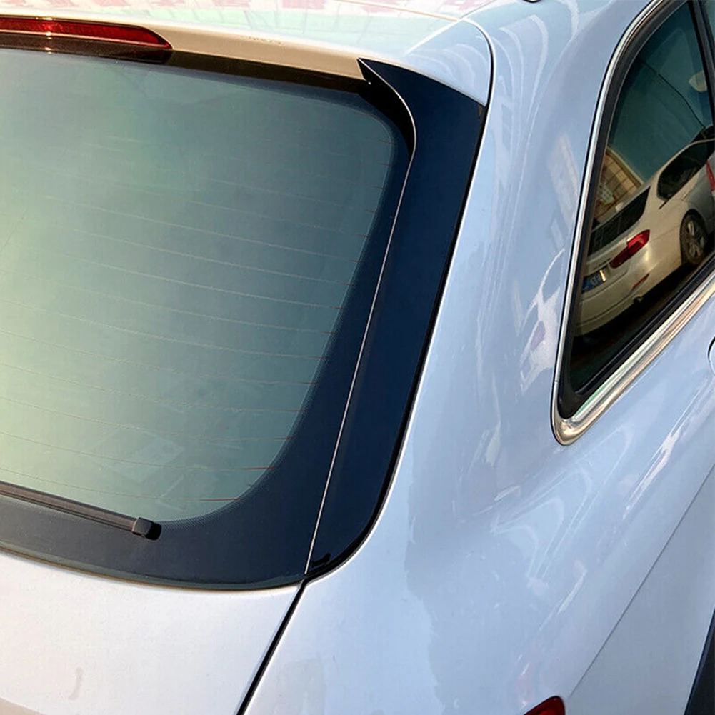

Upgrade Your For A4 B8 2009 2016 with this Glossy Black Rear Glass Side Wing Spoiler Lightweight and Eye Catching Design