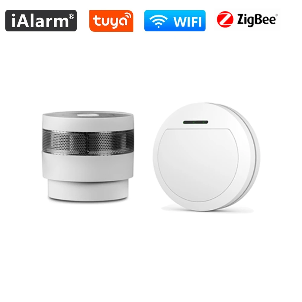 

Alarm Meian Zigbee 3.0 Tuya linkage Smoke Infrared Detector Sensor security Smart alarm system kits home alarm system
