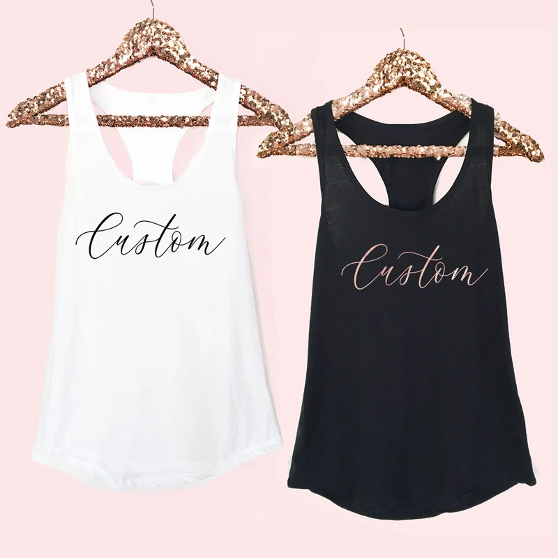 

Женская тренировочная футболка без рукавов, тренировочная рубашка с цветочным принтом, подарок для нее, модные майки на заказ