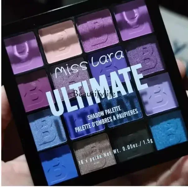 Тени для век цвет пластины европейский и американский макияж матовая дешевая