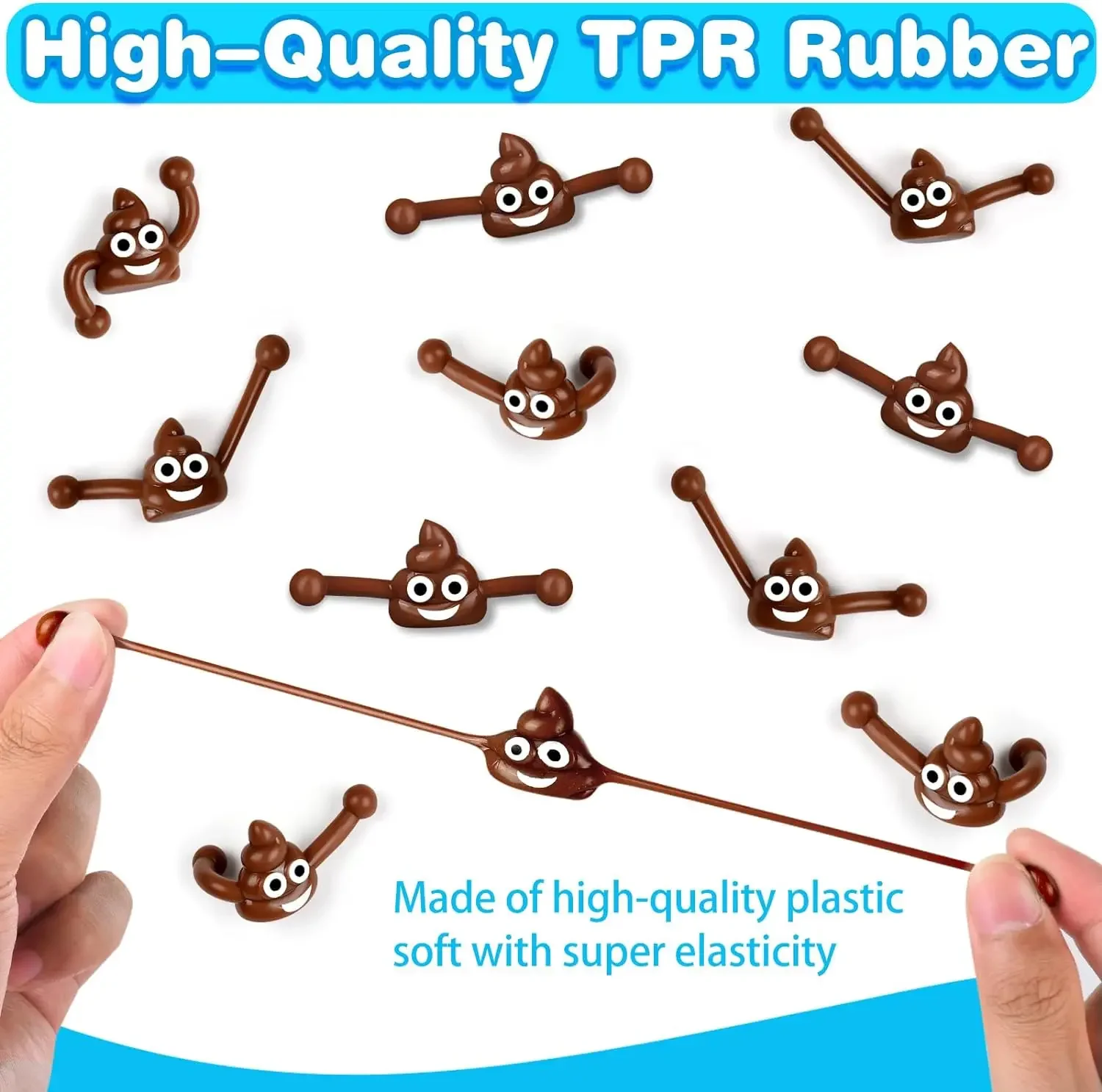 1/6/12 компл. забавные красочные игрушки для стрельбы поддельные какашки детей