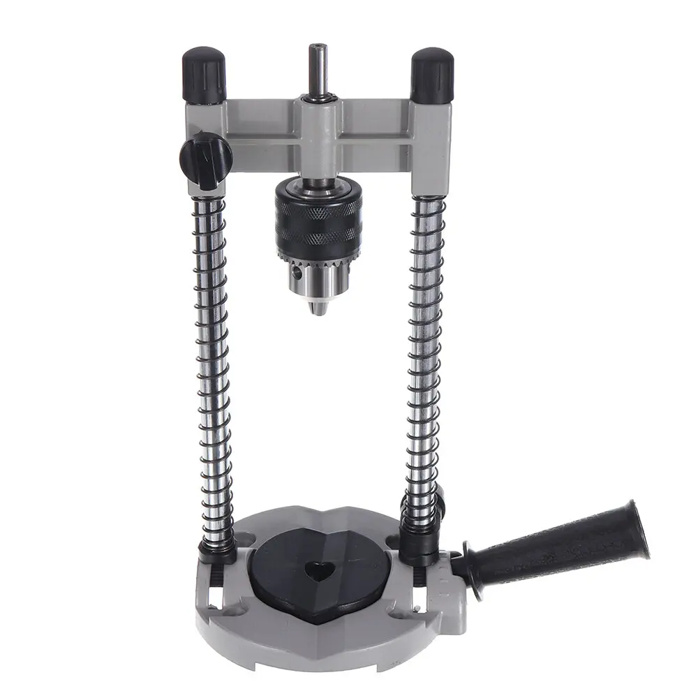 Precision 45-90 Angle Drill Guide Attachment with Chuck Drill Holder Stand Drilling Guide for Electric Drill