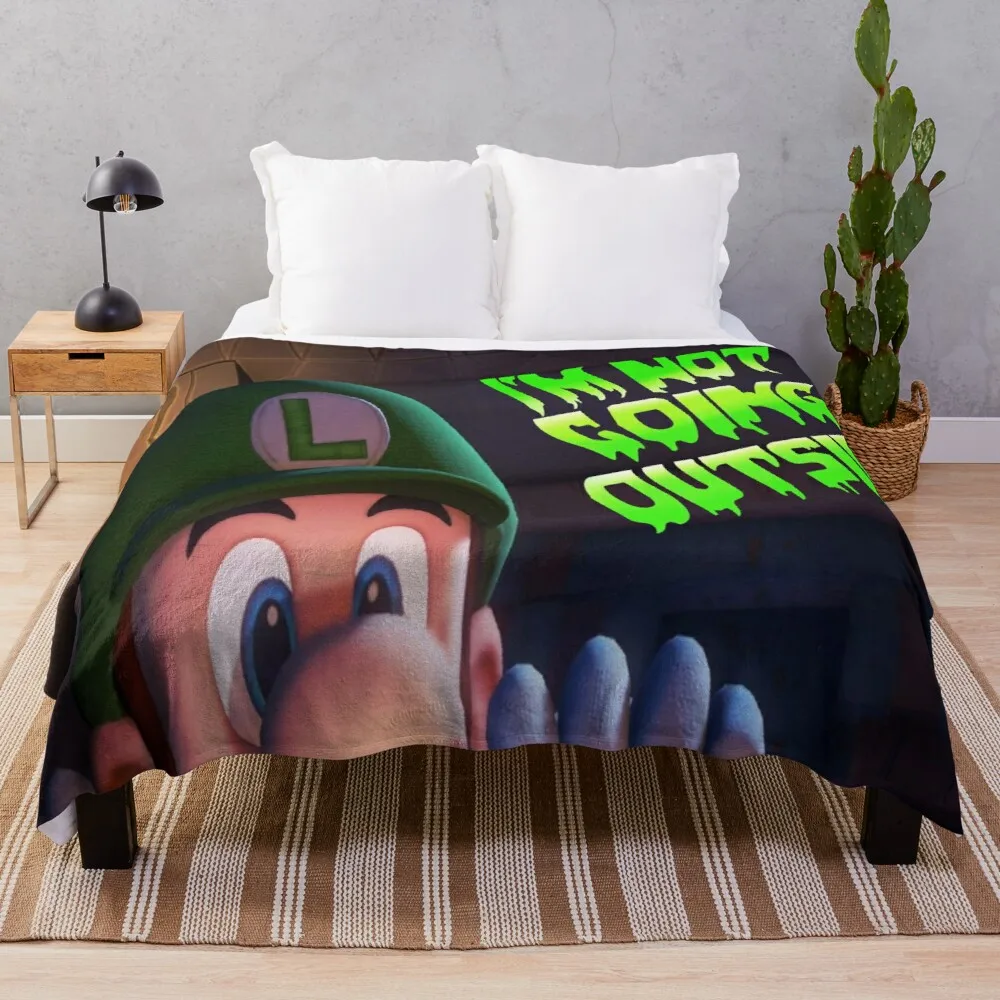 

Luigis Home Invasion Throw Blanket Blanket For Giant Sofa