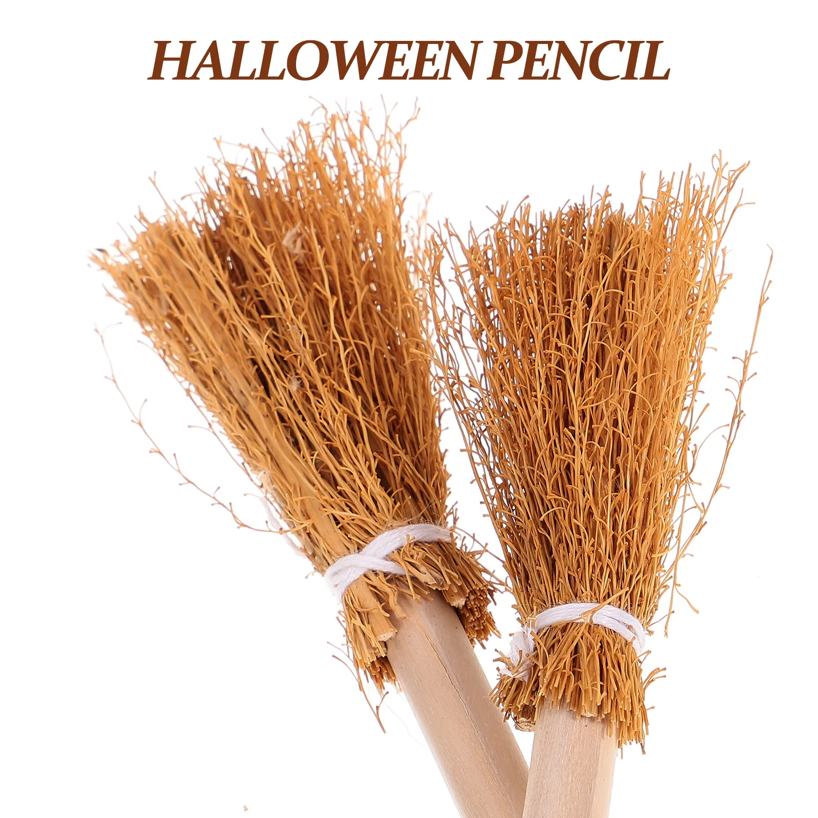 10 шт. карандаш для Хэллоуина метла ведьмы (карандаш спальни) офисные метлы
