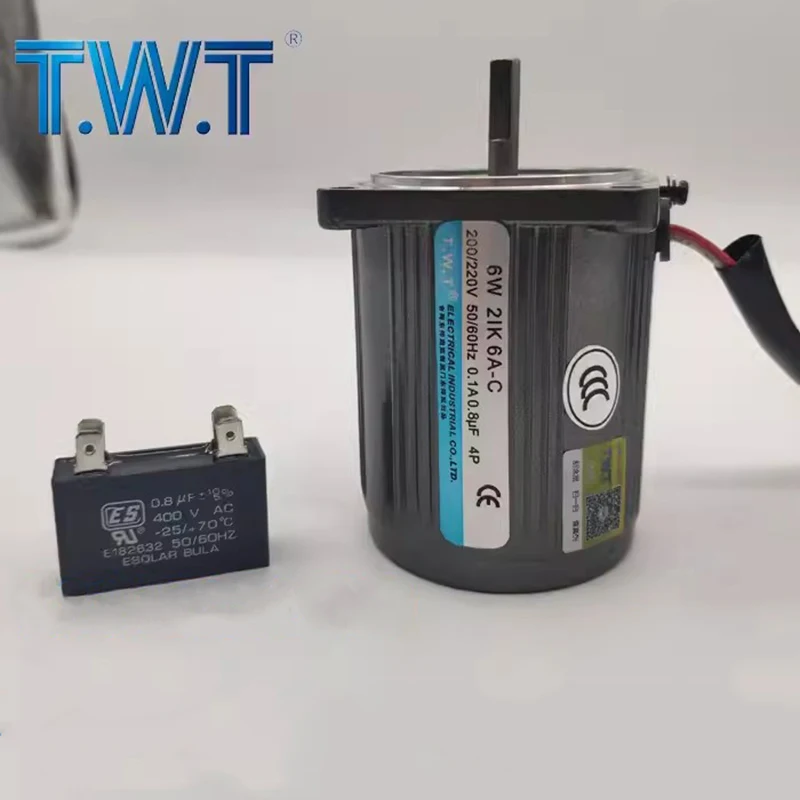 Электродвигатели TWT 6 Вт редукторные электродвигатели 2IK6GN-C зубчатые валы 2RK6GN-C