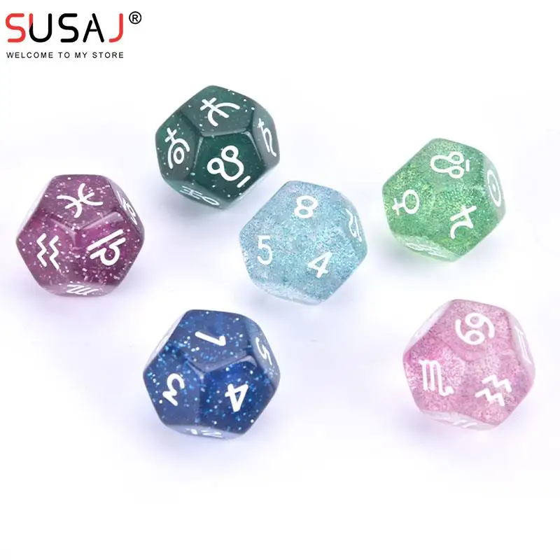 

3 шт., Детские 12-сторонние астрологические Знаки зодиака