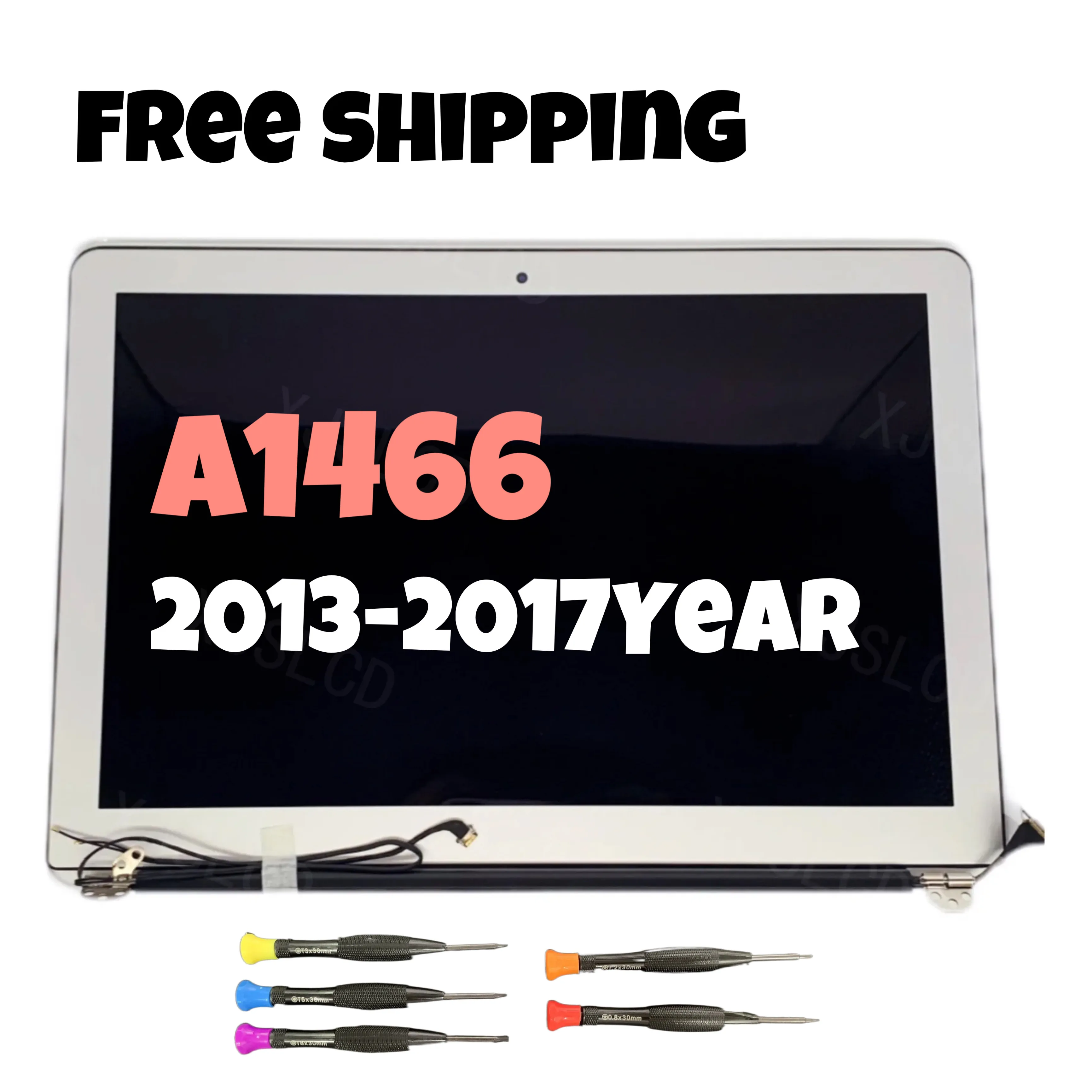 13 3 дюймовый новый ЖК-экран для MacBook Air A1466 полная сборка 2013-2017 год серебристый цвет