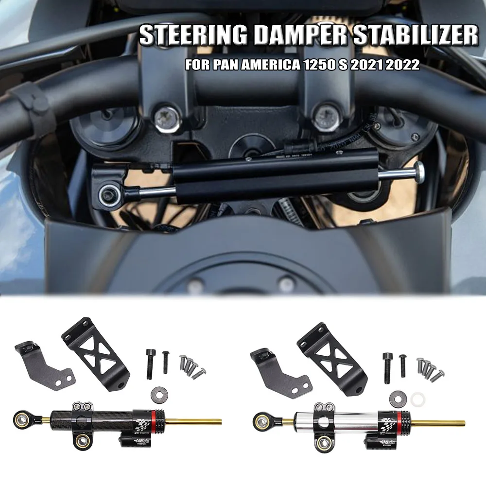 

Комплект демпферов рулевого управления для 2021 2022 PAN AMERICA 1250 S PA 1250 PAN AMERICA 1250, комплект демферов рулевого управления для мотоцикла