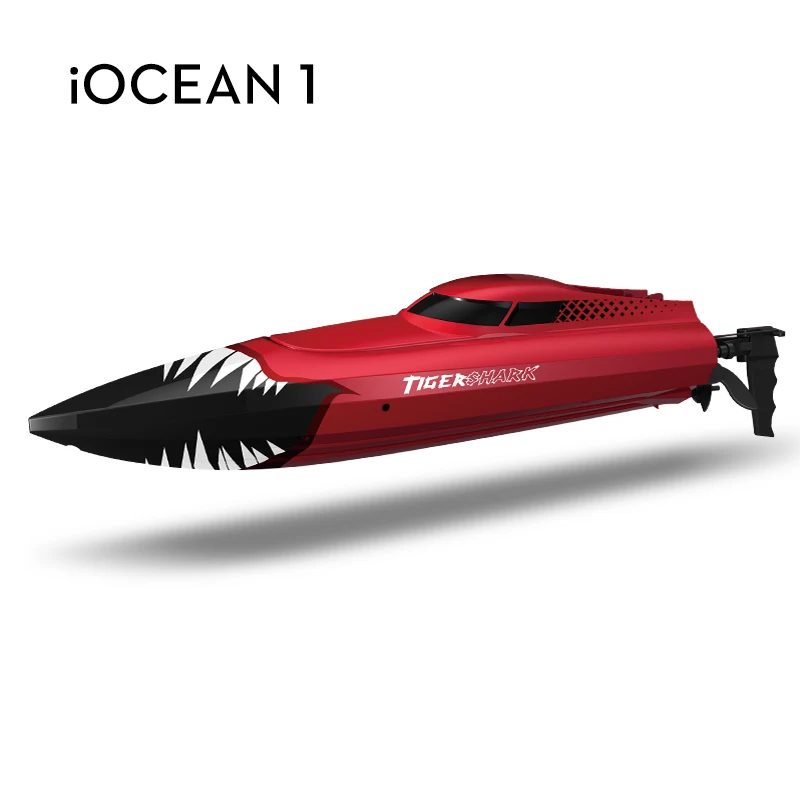 

High speed remote control boat charging water-cooled remote control speedboat 2.4G children's toy boat RC rowing model