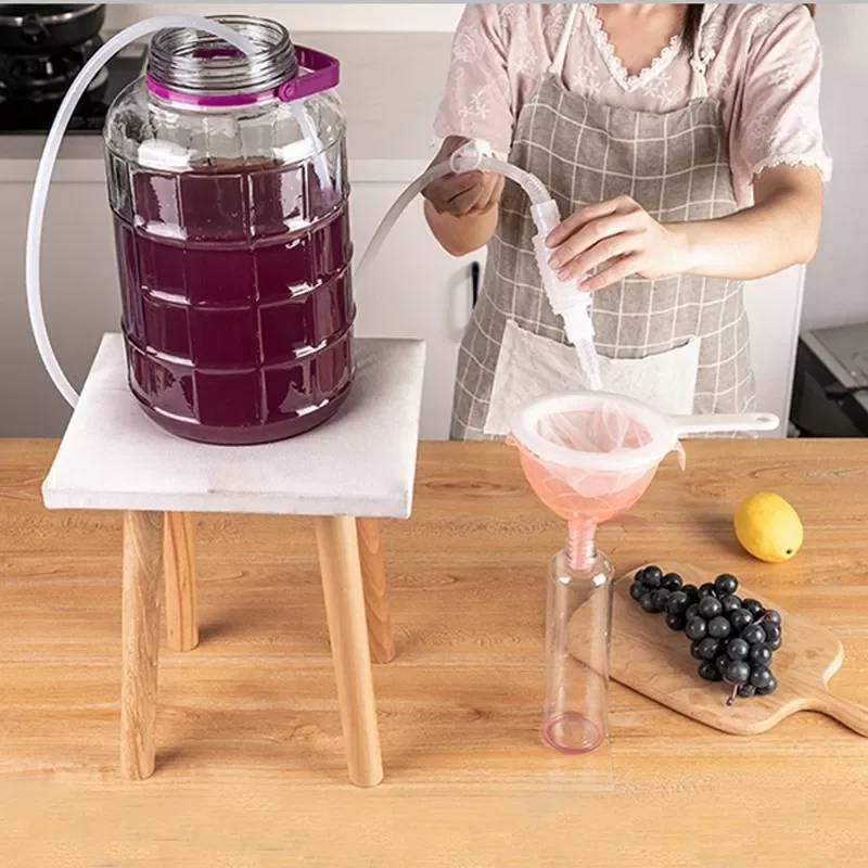 

2022New Home Brewing Siphon Hose Wine Beer Making Tool Brewing Food Grade Materials Selling Hand Hop Knead Siphon Filter