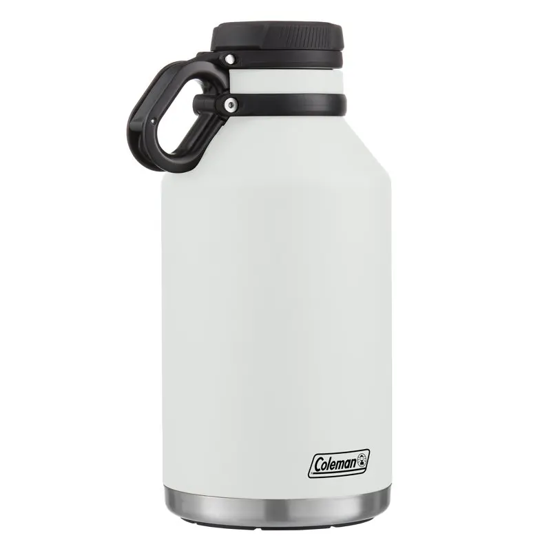 

Steel Insulated Growler, 64 Fluid Ounces., White Cloud