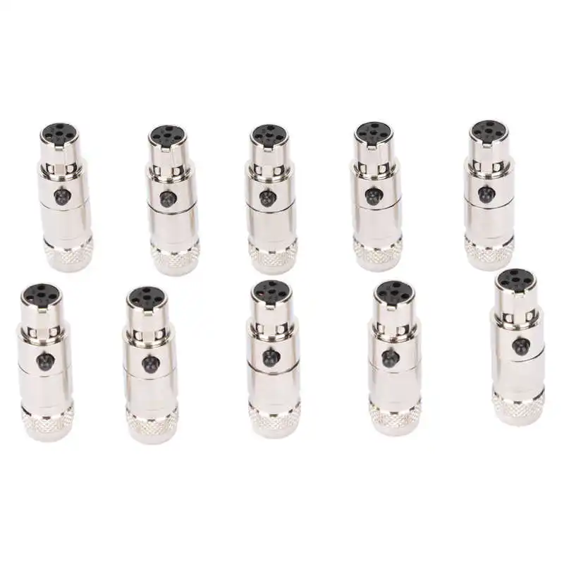 

4-контактный разъем XLR, 4-жильный разъем XLR, штепсельная вилка шумоподавления для звуковых интерфейсов