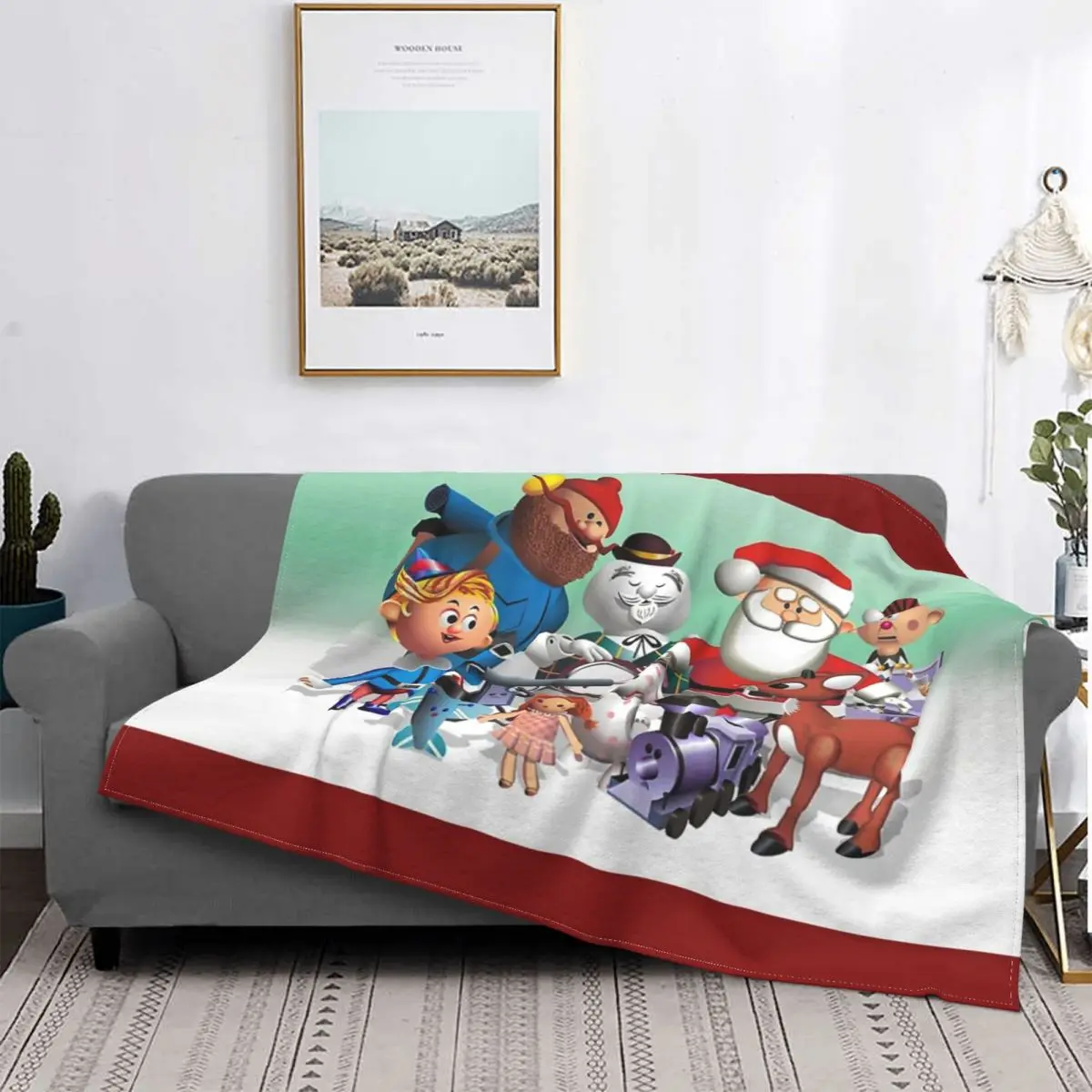 

Manta divertida para vacaciones, a cuadros para cama colcha, playa, Picnic