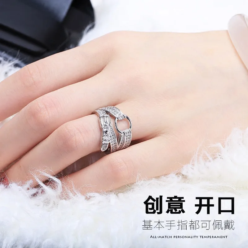 Винтажные кольца для женщин большое регулируемое кольцо на палец очаровательные